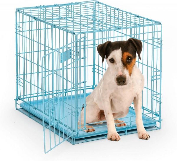 Midwest iCrate Single Door Blue Dog Crate Supply