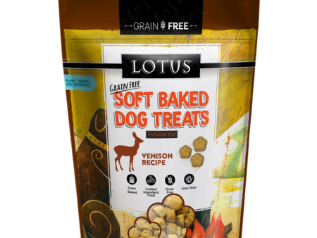 Lotus Venison Recipe Soft Baked Dog Treats Online Hot Sale